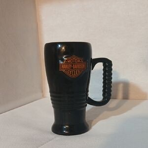 Harley-Davidson Black and Orange Mini Mug
